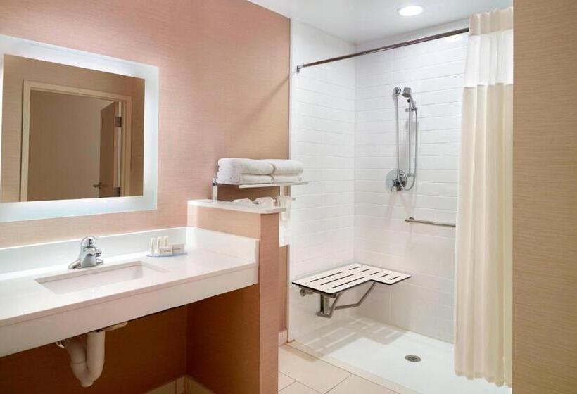 غرفة قياسية سرير كينج, Fairfield Inn & Suites By Marriott Hendersonville Flat Rock