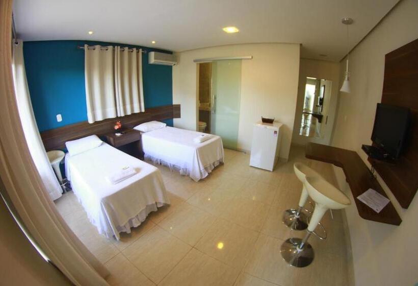 标准间带阳台, Pousada Morada Dos Ventos