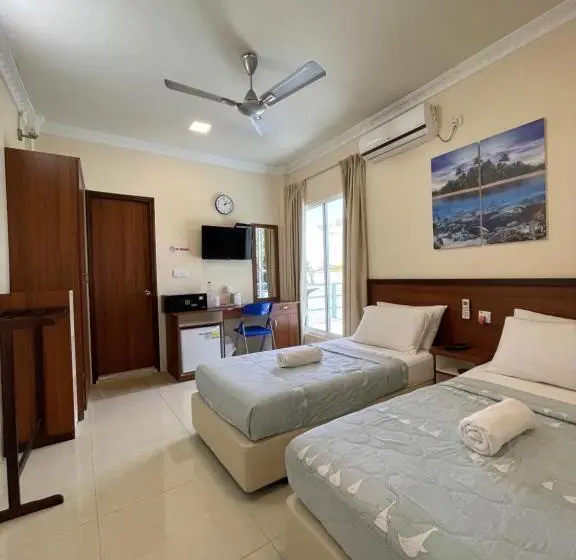 اتاق استاندارد با تراس, Hulhan Gu Lodge