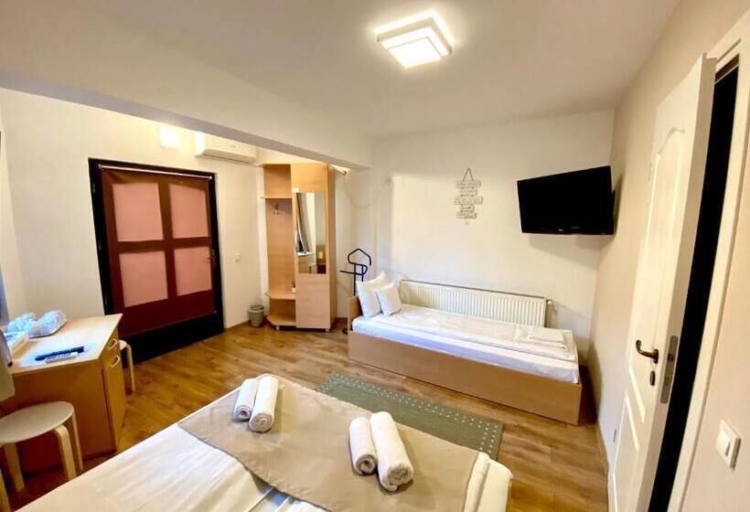 غرفة قياسية ثلاثية, Cristi S Rooms   Pensiune