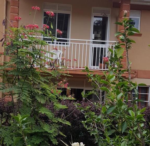 اتاق استاندارد یک تخته با بالکن, Pineapple Guest House Entebbe