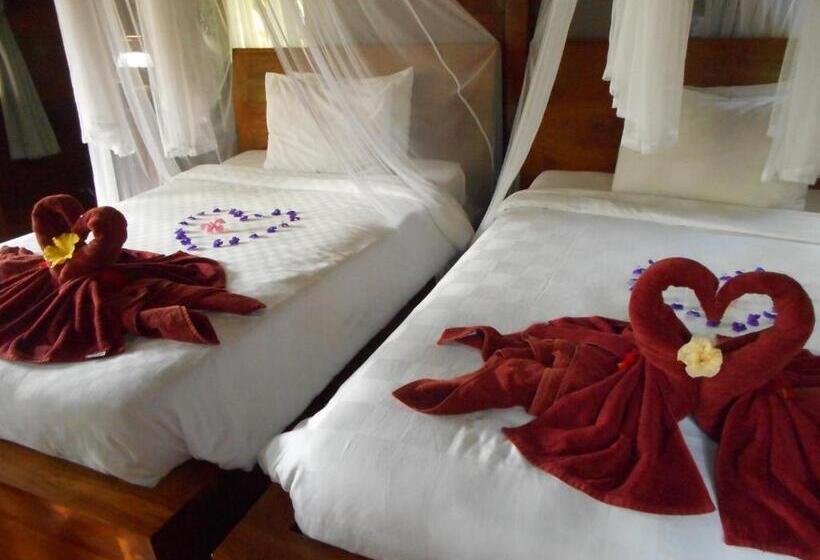 וילת חדר שינה 1, נוף לגינה, Kubu Alas Tunggal Villa