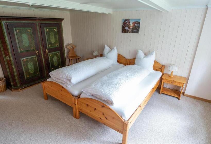 غرفة قياسية حمام مشترك, Ferienhotel Idyll Gais