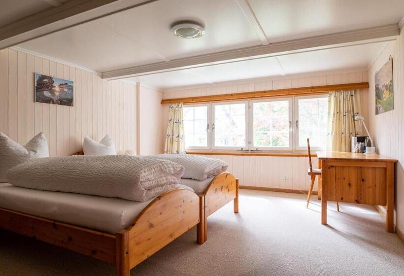 غرفة قياسية حمام مشترك, Ferienhotel Idyll Gais