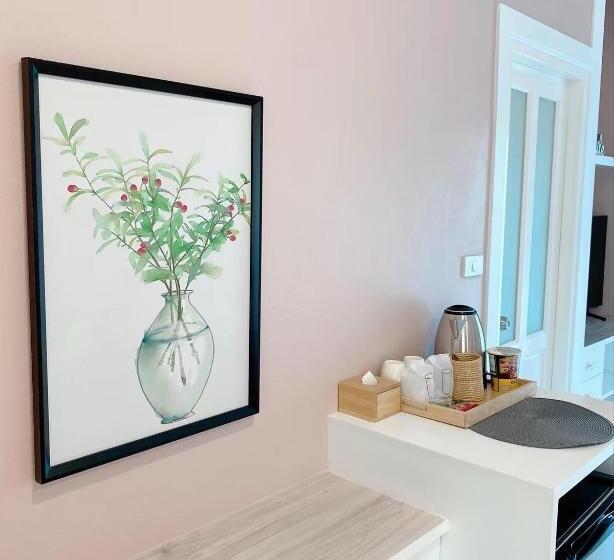 可看到停车场的标准间, Wangpruksa Resort