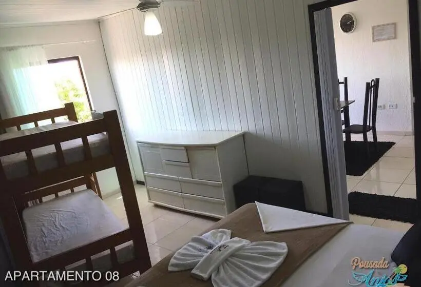 1ベッドルームアパートメント, Pousada Anjos à 2 Quadras Do Mar