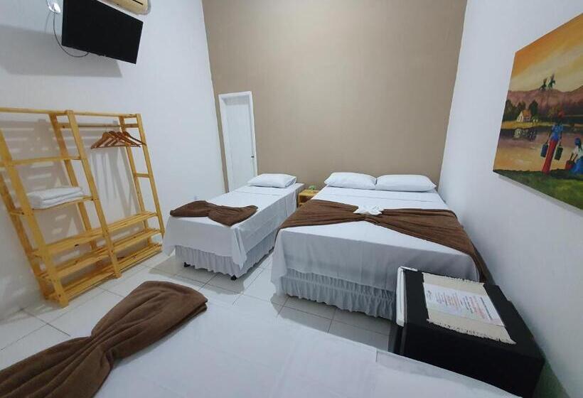 غرفة قياسية رباعية, Pousada Pimenta Nativa