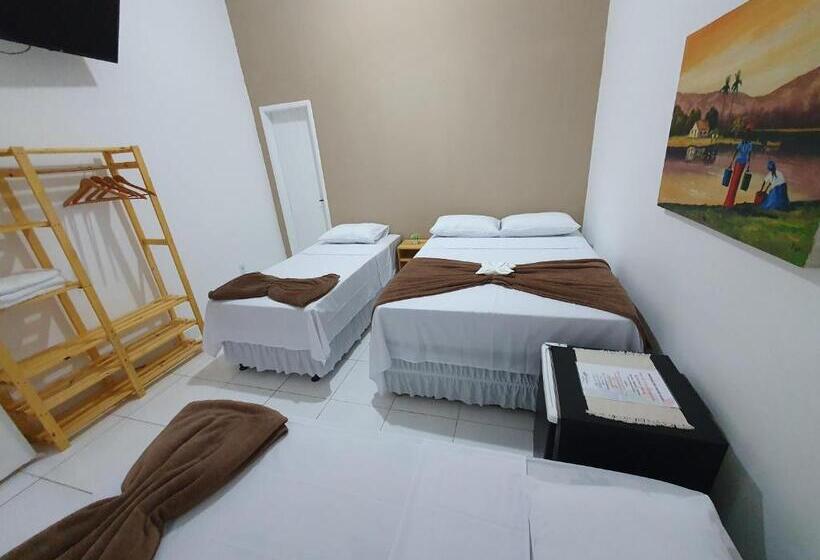 غرفة قياسية رباعية, Pousada Pimenta Nativa