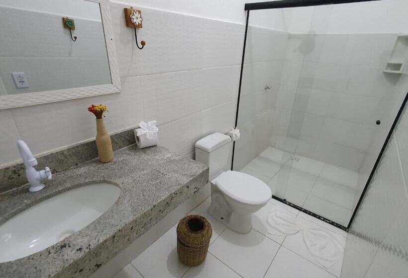 غرفة قياسية رباعية, Pousada Pimenta Nativa