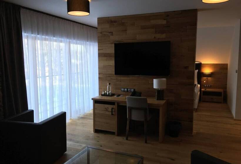 １ベッドルームのデラックスアパートメント, Penzion Jurášek