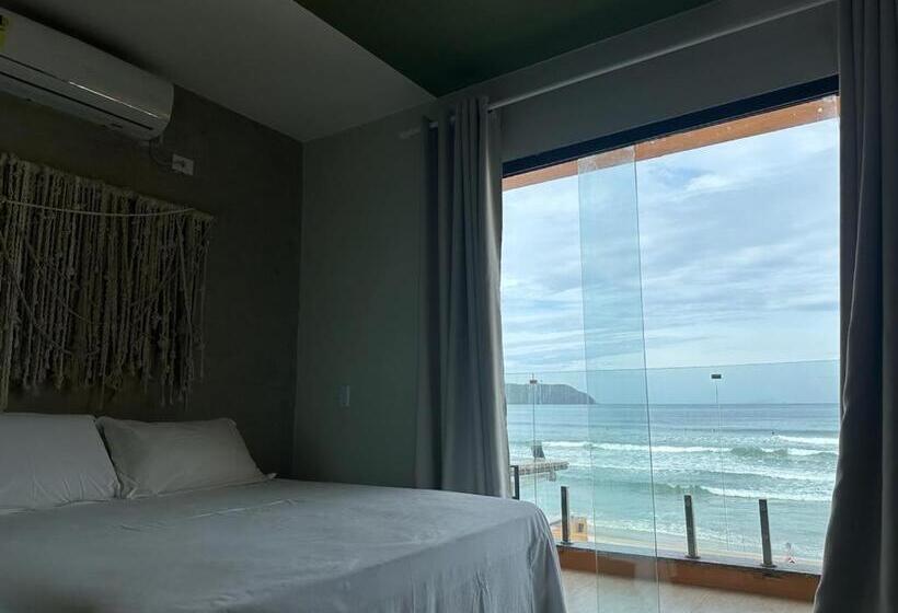 オーシャンビューデラックスルームバルコニー付き, Casatua Pousada