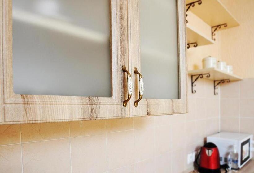 침실 1개 발코니 아파트, Zatyshok