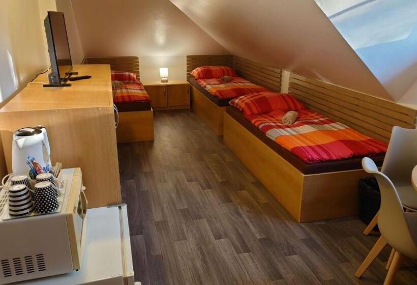 غرفة قياسية رباعية, Penzion Tcv Pardubice