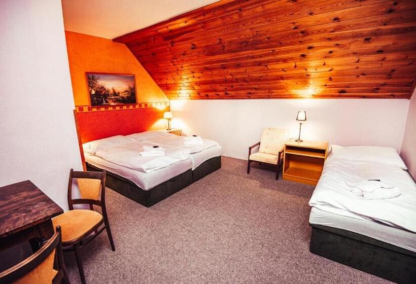 חדר סטנדרט לארבעה, Penzion čert