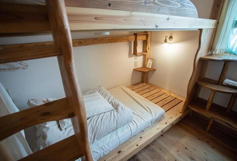 غرفة رباعية اقتصادية مع حمام مشترك, Katsuo Guest House