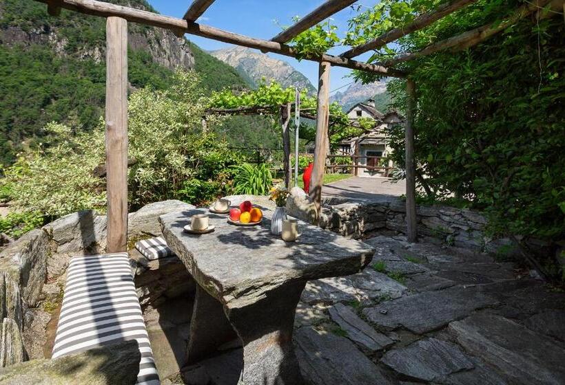 Апартаменты 1 Спальня, Rustici Della Verzasca Ferien Wohnungen