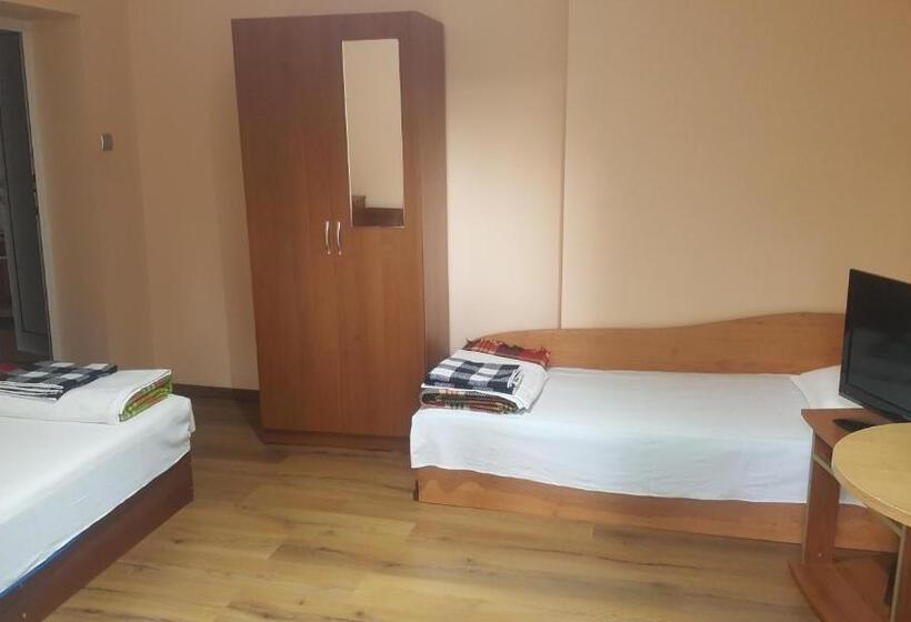 اتاق استاندارد سه تخته با بالکن, Guest House Zdravets