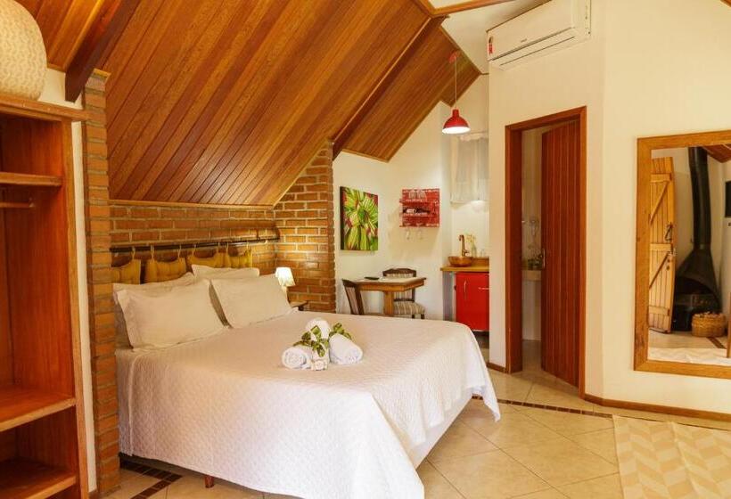 בקתת סופריור בת חדר 1, Pousada Das Bromélias