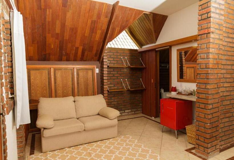 חדר דלוקס, Pousada Das Bromélias