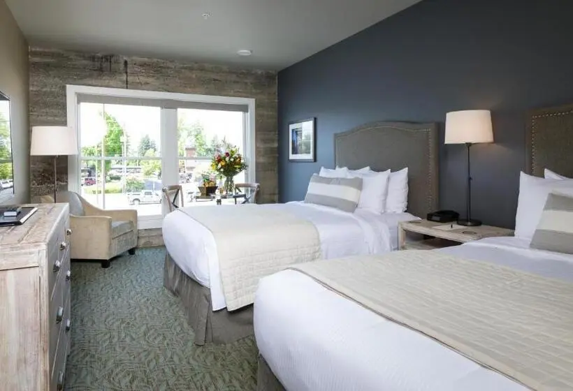 身障者適用クイーンサイズベッドルーム, Inn At Lynden
