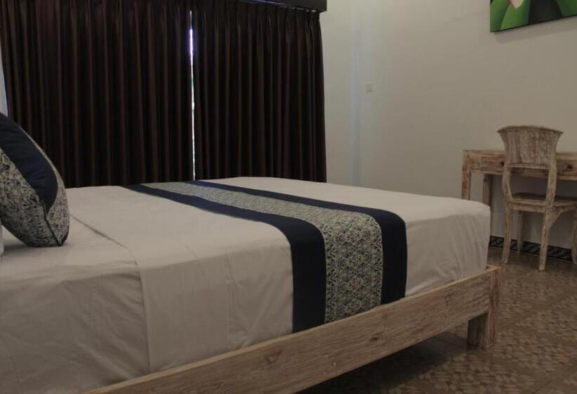 חדר סופריור נוף לגינה, Nyoman Guesthouse Canggu