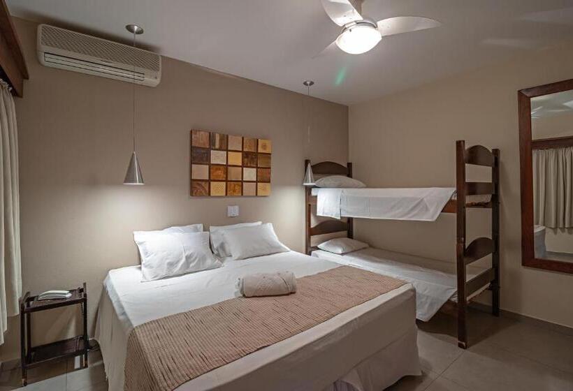 Deluxe 4 Pers. Værelse, Pousada Do Lago