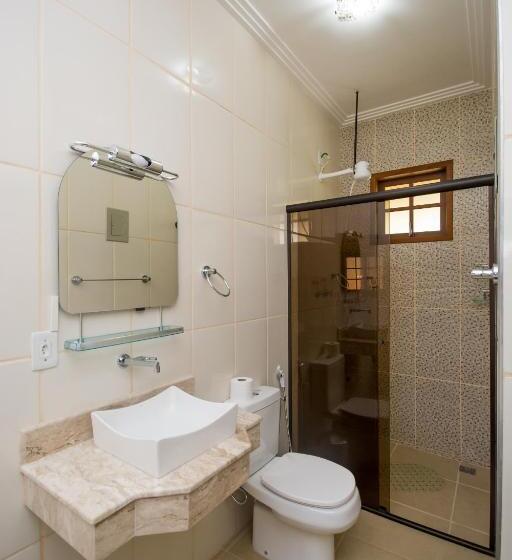 带按摩浴盆的套房, Pousada Luar Do Sertão