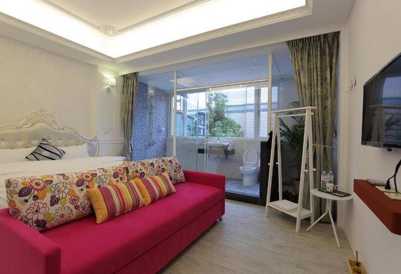 اتاق استاندارد با تخت بزرگ, Qing Noise Villas