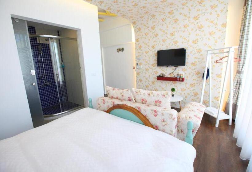 اتاق استاندارد با تراس, Qing Noise Villas