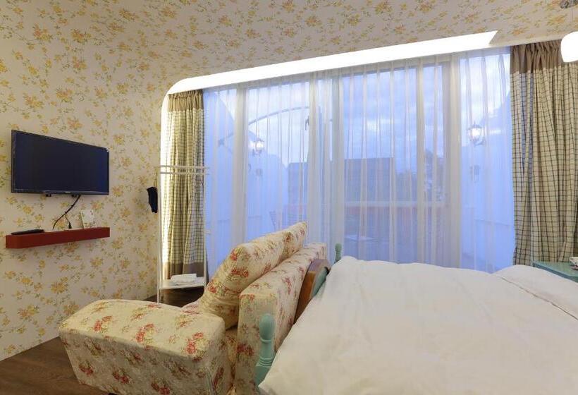 اتاق استاندارد با تراس, Qing Noise Villas