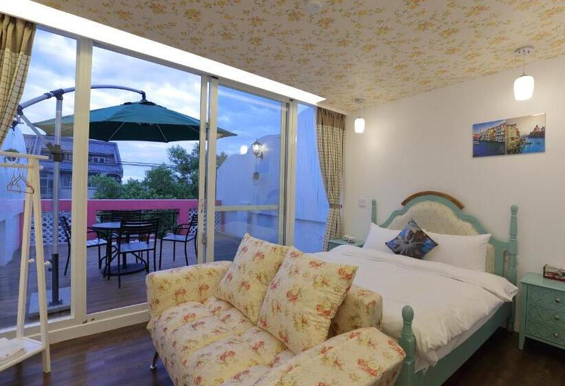 اتاق استاندارد با تراس, Qing Noise Villas