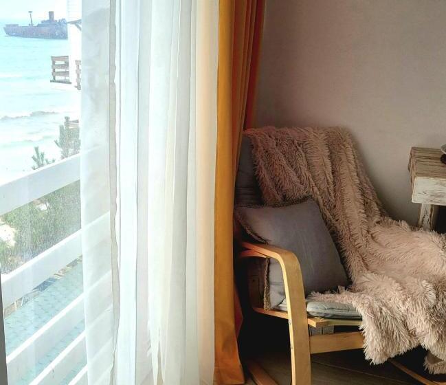 غرفة قياسية مطلّة علي البحر, Sea&sky Villa Costinesti