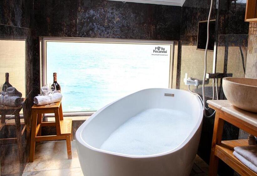 غرفة قياسية مطلّة علي البحر, Sea&sky Villa Costinesti