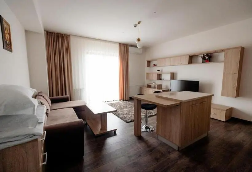 1ベッドルームアパートメント, Aparthotel Punct Pe I