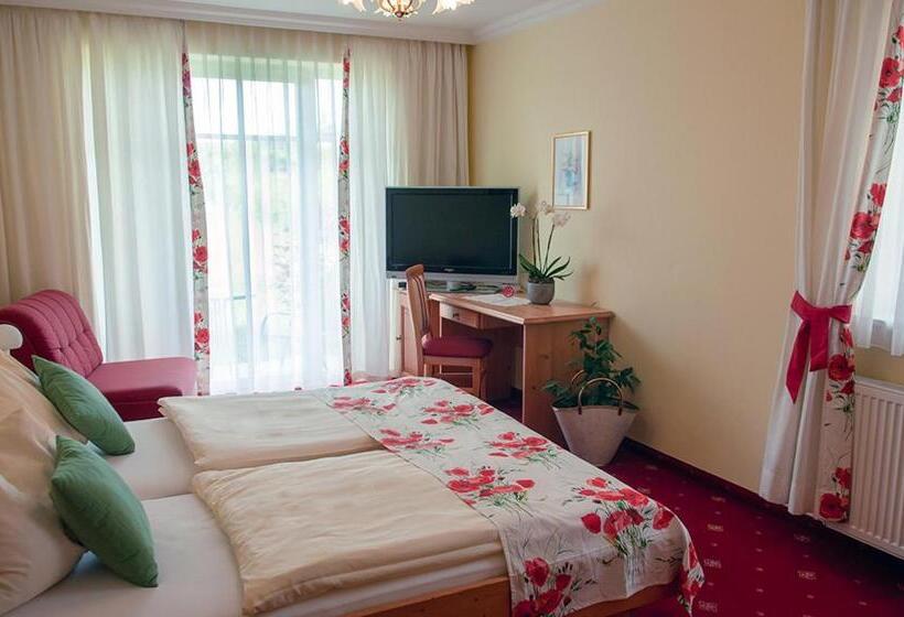 스탠다드 테라스 룸, Pension Hiesel Villa Untersbergblick
