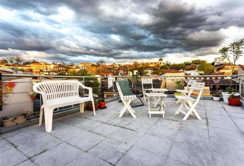 스탠다드 테라스 룸 파노라마 전망, Residence Art Guest House