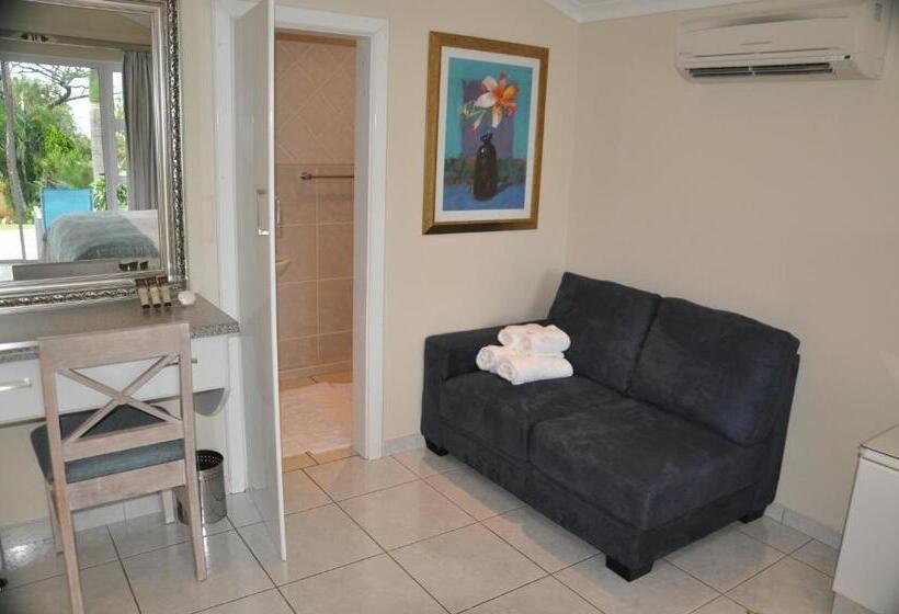 キングサイズベッドのスイートルーム, King Palm Self Catering Suite