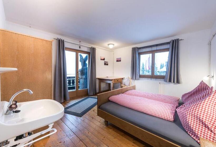 חדר סטנדרט חדר אמבטיה משותף, Berggasthof Biberg