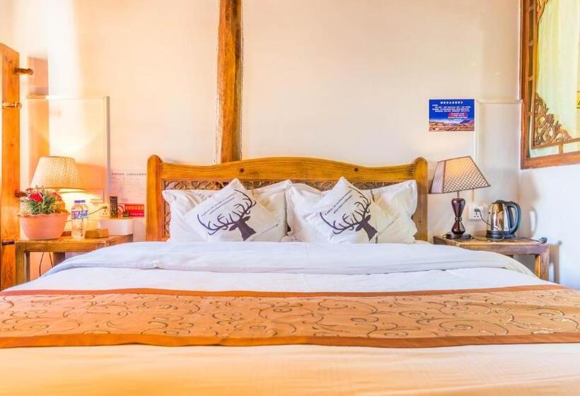 اتاق استاندارد با چشم‌انداز باغ, Lijiang Three Wells Inn