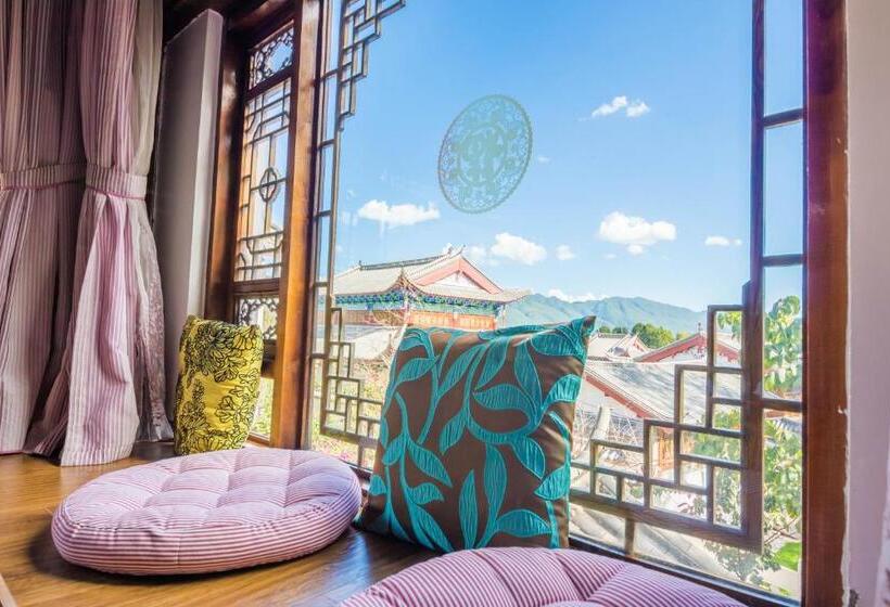 اتاق استاندارد با وان آب گرم, Lijiang Three Wells Inn