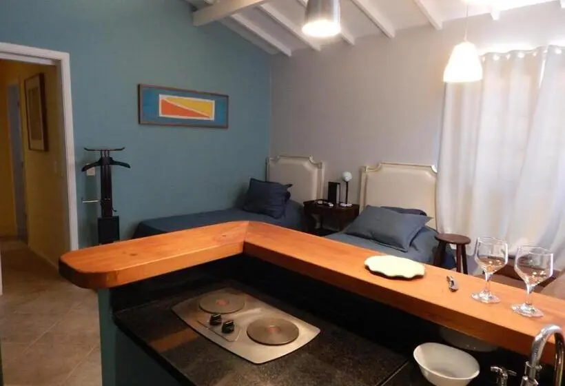 庭の見える１ベッドルームアパートメント, Pousada Quinta Do Alto
