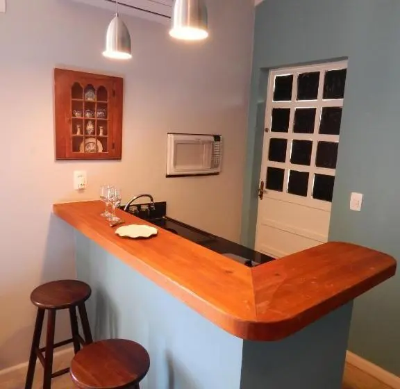 庭の見える１ベッドルームアパートメント, Pousada Quinta Do Alto