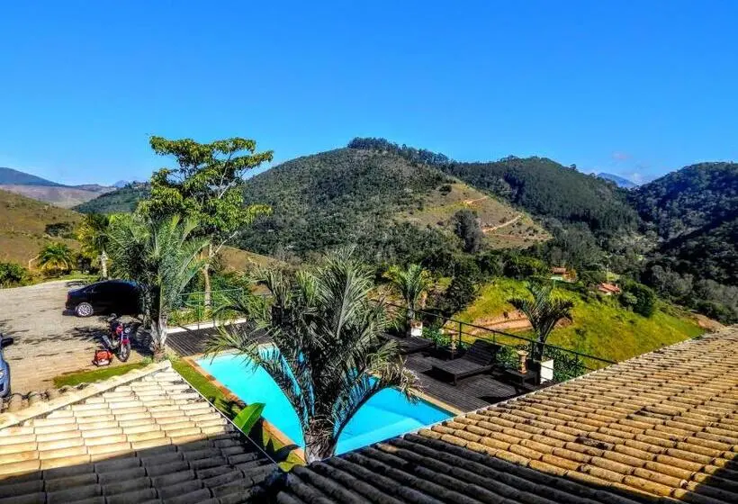 庭の見える１ベッドルームアパートメント, Pousada Quinta Do Alto