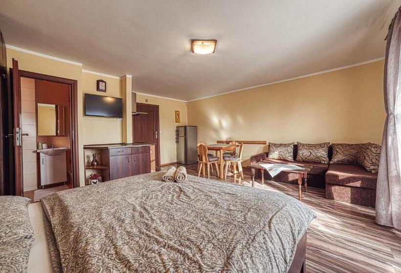 Апартаменты 1 Спальня с Террасой, Zet Penzion & Wellness