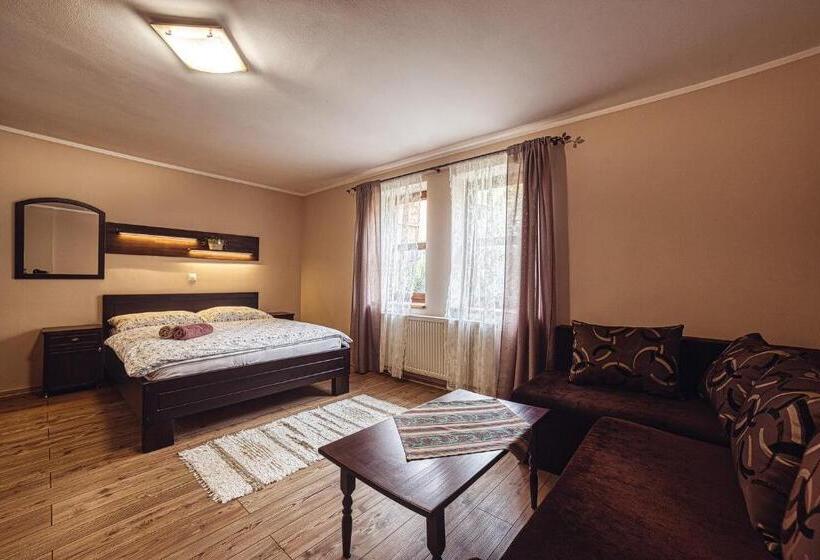 Апартаменты 1 Спальня с Террасой, Zet Penzion & Wellness