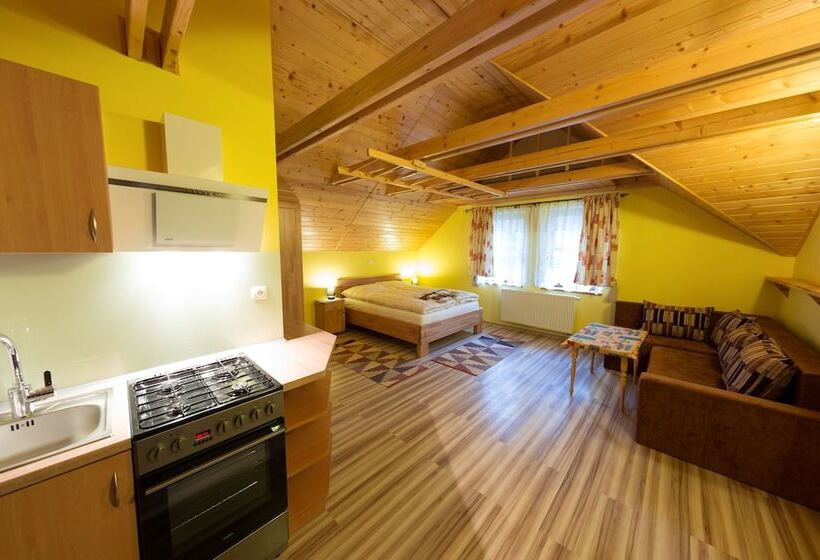 Апартаменты 1 Спальня, Zet Penzion & Wellness