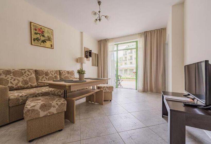 1階の1ベッドルームアパートメント, Apartcomplex Splendid