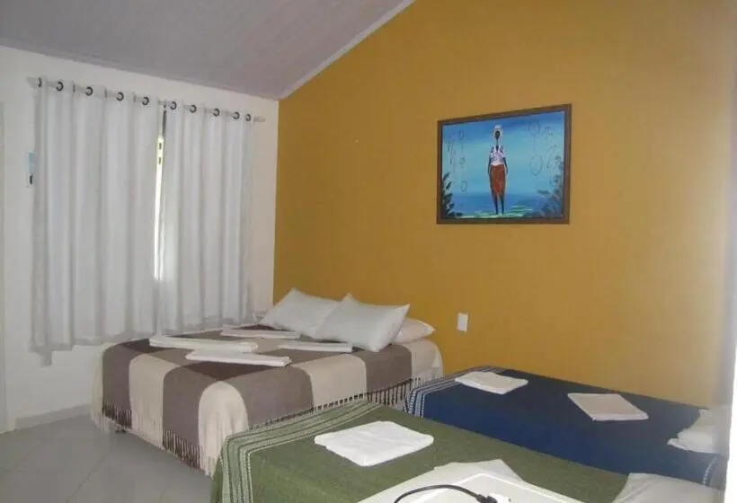 اتاق استاندارد چهار تخته, Pousada Ilha Do Meio