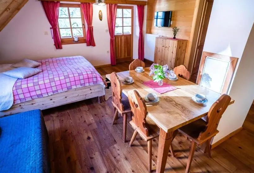 آپارتمان 1 خوابه با بالکن, Tourist Farm šenkova Domačija