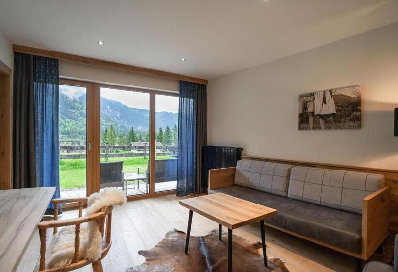 套房带园景, Landhaus Tirolerherz